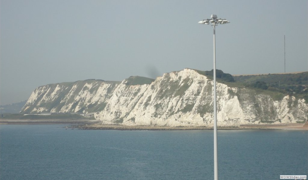 White Cliffs von Dover und bye bye